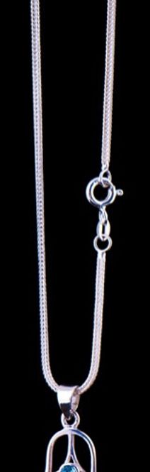 Hovedbilde Foxtail Chain 40 cm Silver ...