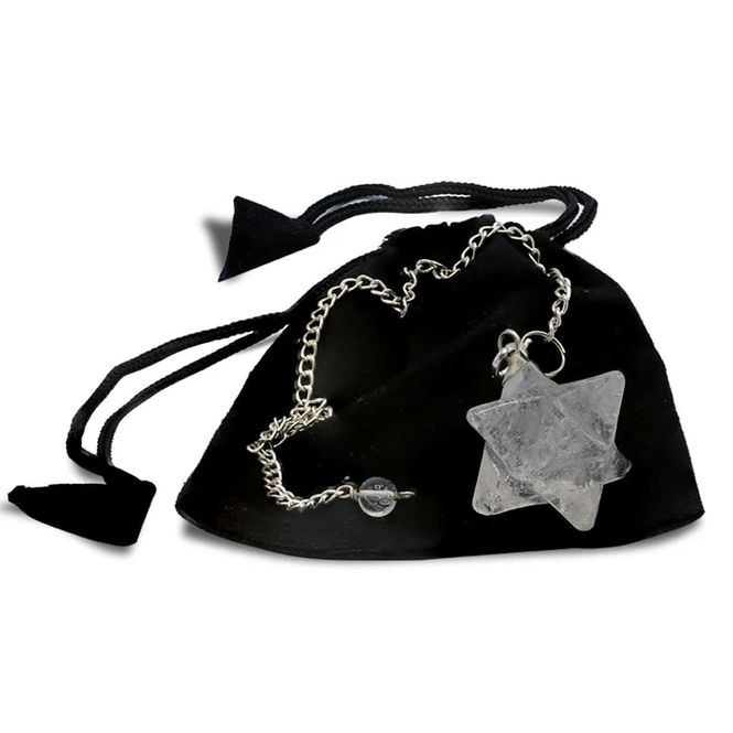 Hovedbilde Pendel Merkaba Bergkrystall