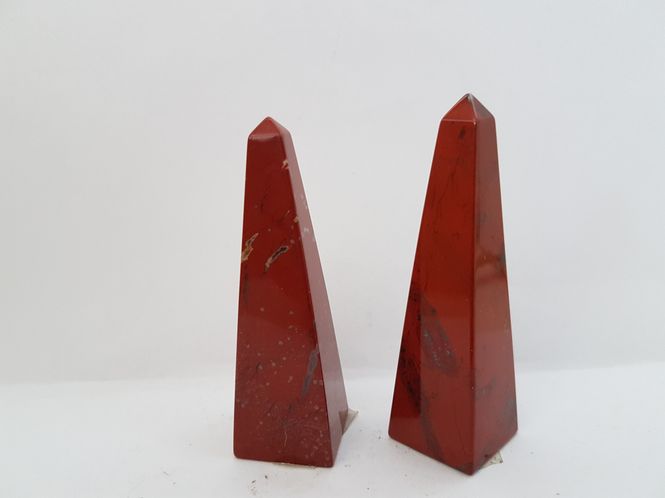 Hovedbilde Obelisk Jaspis Rød ca 7cm