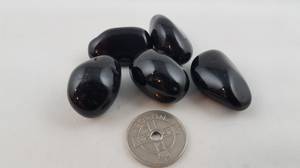 Hovedbilde agat - sort (onyx) L
