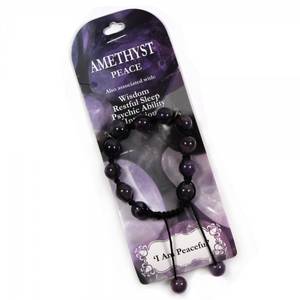 Hovedbilde Armb&aring;nd Ametyst 10mm ...