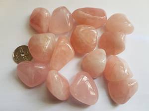 Hovedbilde rosenkvarts - rose quartz XL