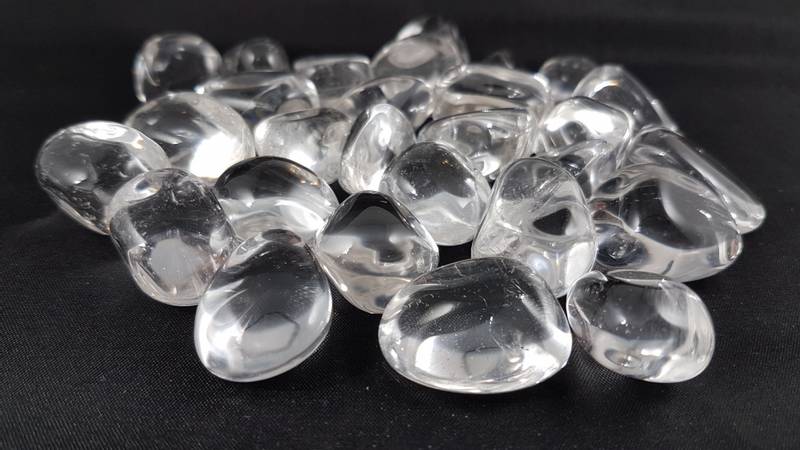 bergkrystall - rock quartz AA-kval L