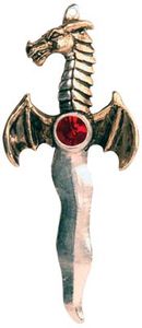 Hovedbilde Dragon Athame Amulet ...