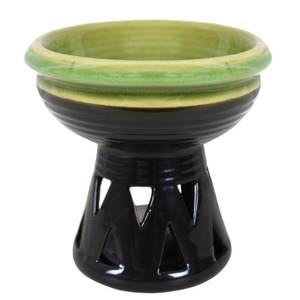 Hovedbilde Aromalampe - Deep Bowl Green ...