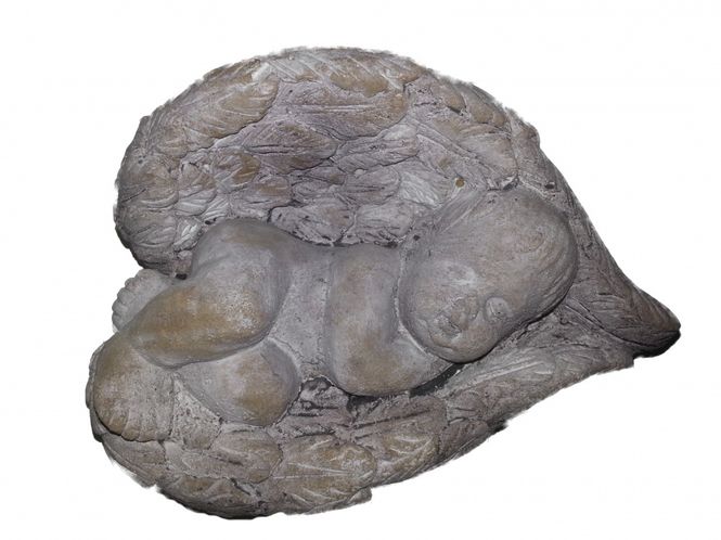 Hovedbilde Englefigur Sovende babyengel ...