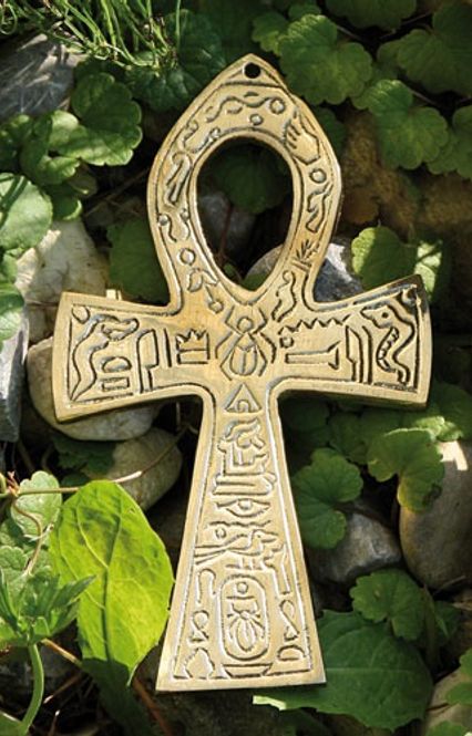 Hovedbilde Ankh messing 15,5 cm medium