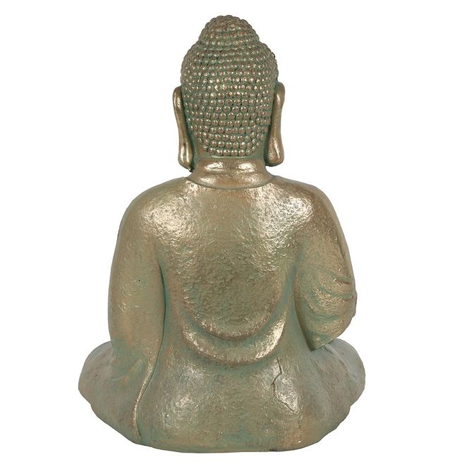 Hovedbilde Buddha figur - Verdigris ...