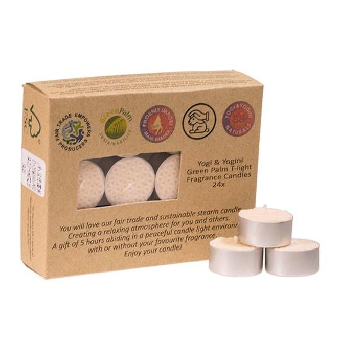 Hovedbilde Fair Trade T-lights stearin ...