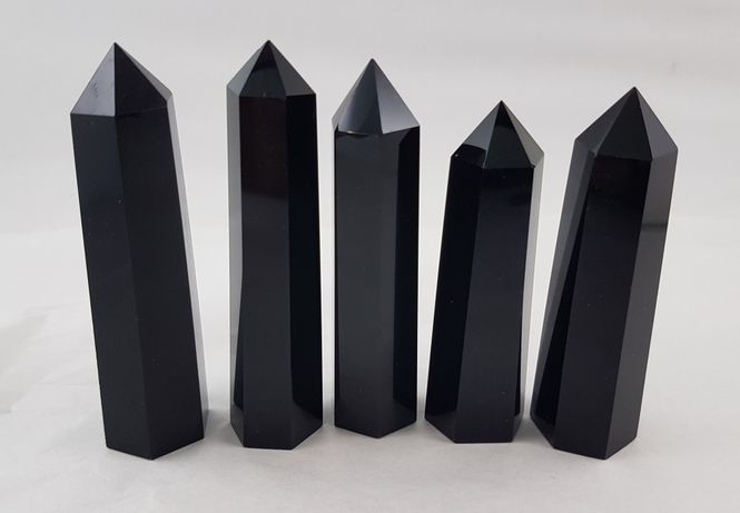 Hovedbilde Obelisk Obsidian sort slepet ...