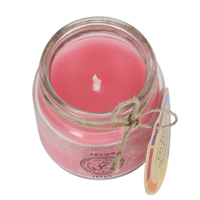 Hovedbilde Duftlys Krone Chakra - ...