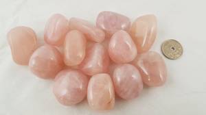 Hovedbilde rosenkvarts - rose quartz XL