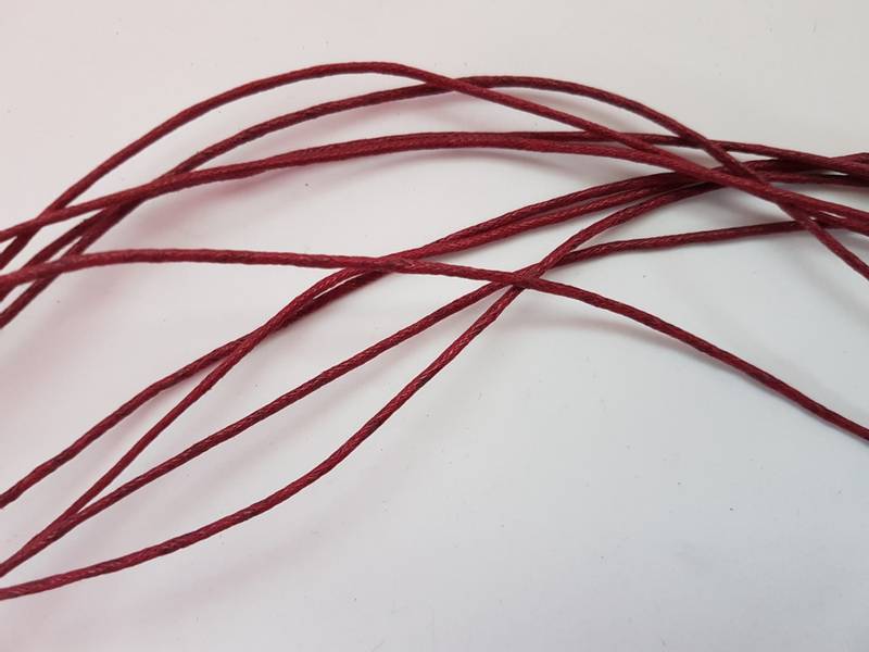 Waxcord til smykker og krystaller 1m