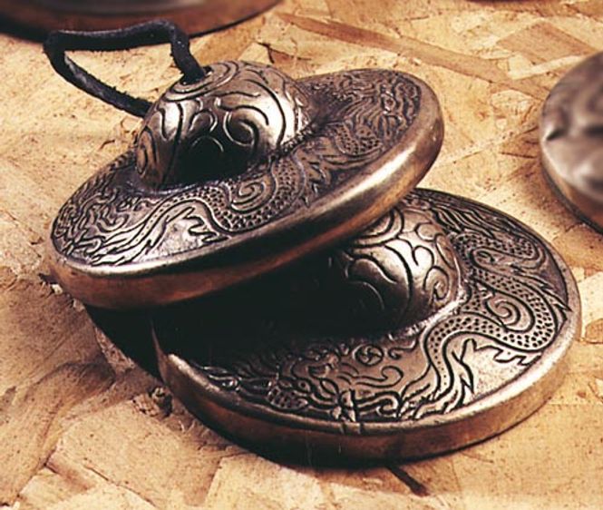 Hovedbilde Symbaler med dragemotiv - ...