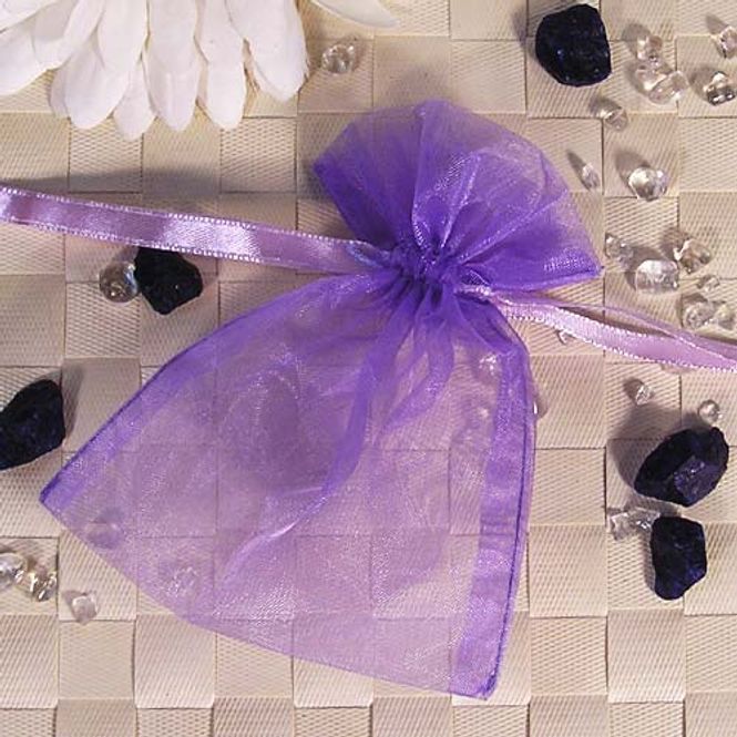 Hovedbilde Krystallpose organza 9x12 cm ...
