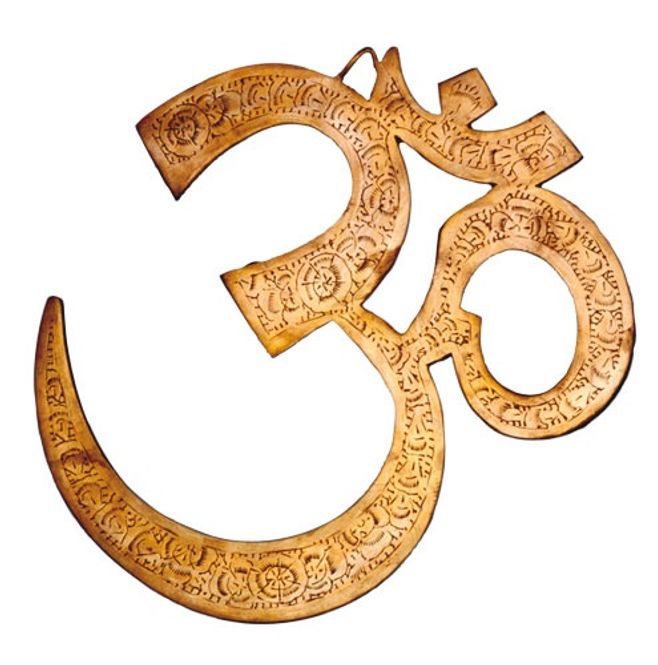 Hovedbilde Om - Wall Symbol, brass, 30 ...