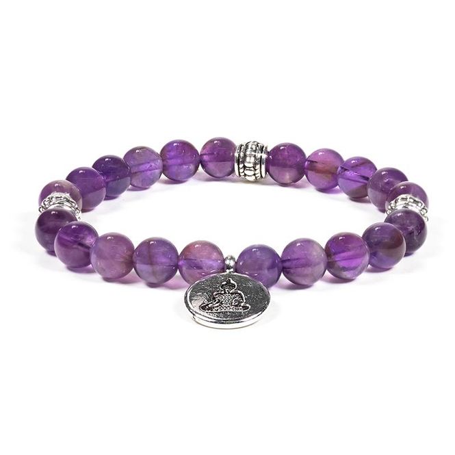 Hovedbilde Mala/armbånd ametyst med ...
