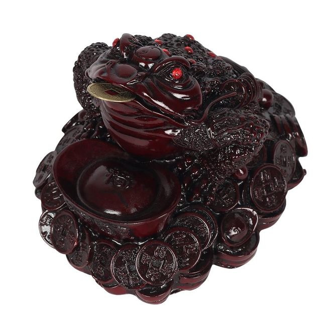 Hovedbilde Feng Shui Pengefrosk - 13cm ...