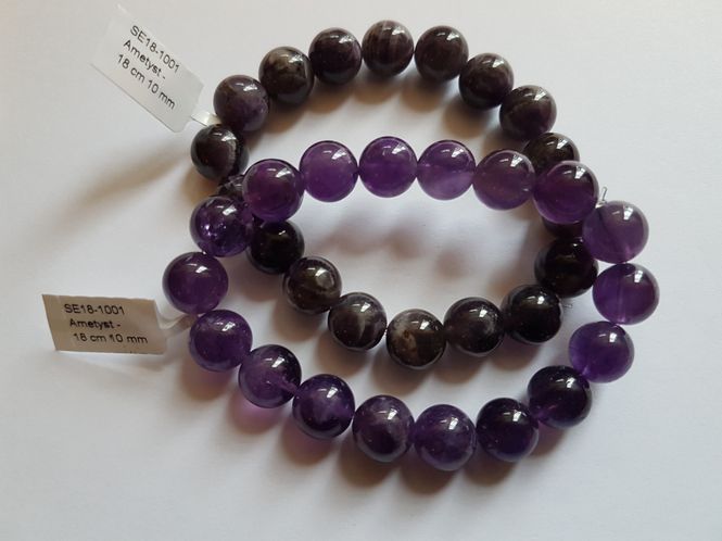 Hovedbilde Armbånd Ametyst 10mm ...