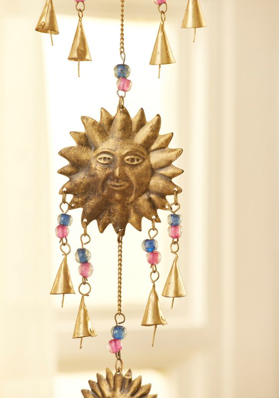 Vindspill Sol - Sun Tiered Iron Windchime