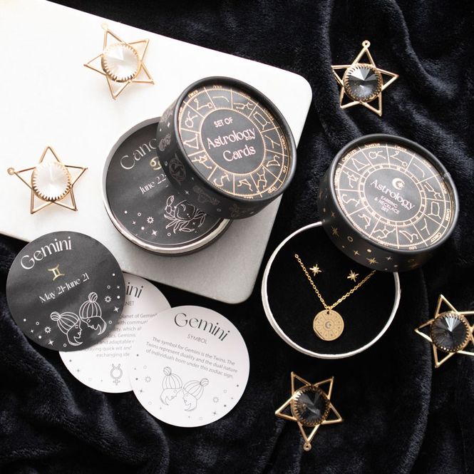Hovedbilde Astrologisk smykkesett - ...