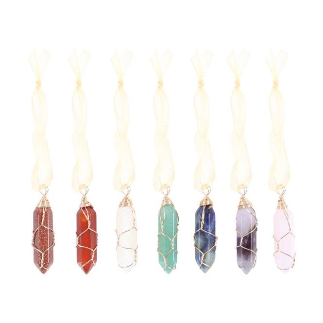 Hovedbilde Krystaller Julepynt Set of 7 ...