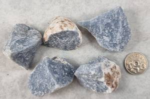 Hovedbilde angelitt r&aring; krystaller S