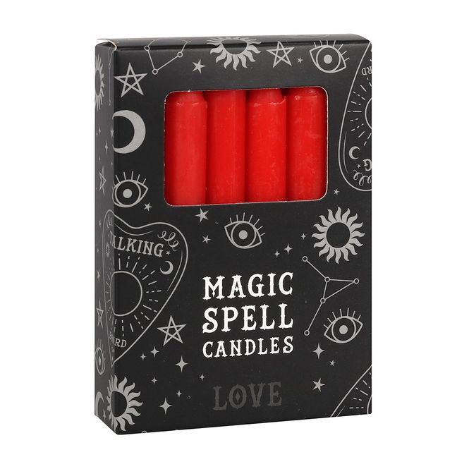 Hovedbilde Ritual Spell Candle - 12 Red ...