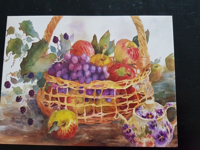 Hovedbilde Postkort- Takk - Baskeful of ...